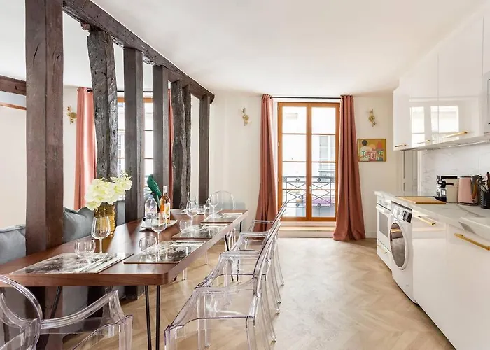 Sophiestay - Contemporary Apt- King Size Bed Apartamento París