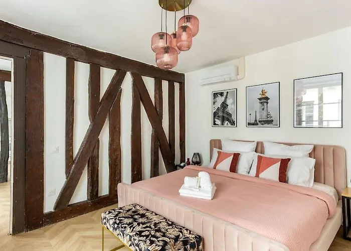 Sophiestay - Contemporary Apt- King Size Bed Apartamento París